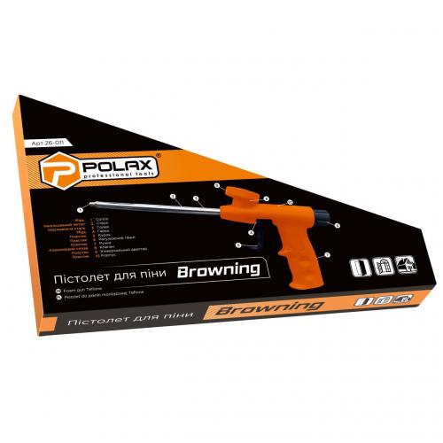 Пістолет для піни Polax Browning (26-011) в інтернет супермаркеті PbayMarket!