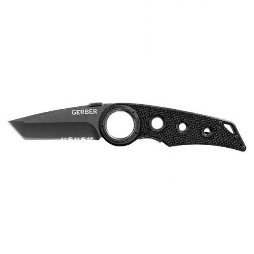 Ніж Gerber Remix Tactical Folding Knife Tanto 7.7 см Чорний (31-003641) Ніж Gerber Remix Tactical Folding Knife Tanto 7.7 см Чорний (31-003641)
