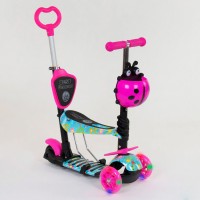 Самокат 5в1 Best Scooter (PU колеса з підсвічуванням) Абстракція Multicolor (84217)