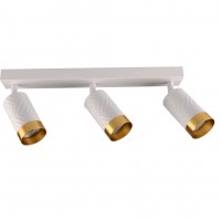 Спот Polux Arras 5.5x39x16 см Біло-золотистий (Pol323613)
