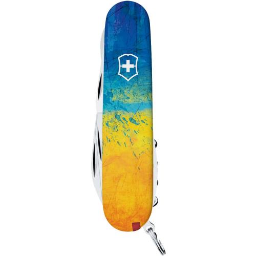 Складаний ніж Victorinox Climber Ukraine 91 мм 15 функцій Жовто-синій (1.3703.7_T3100pw) Складаний ніж Victorinox Climber Ukraine 91 мм 15 функцій Жовто-синій (1.3703.7_T3100pw)