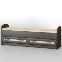 Комод приліжковий Тиса Мебель КП-111 Венге Дуб молочний 55x41x140 см Комод приліжковий Тиса Мебель КП-111 Венге Дуб молочний 55x41x140 см