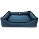 Лежак ліжко для собак та котів EGO Bosyak Рогожка M 75x65 Синій (спальне місце для собак та котів)