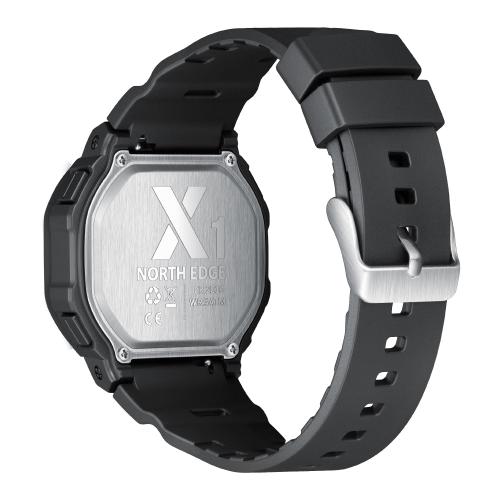 Наручний годинник чоловічий North Edge X1 5BAR Чорний (3522) Наручний годинник чоловічий North Edge X1 5BAR Чорний (3522)