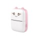 Термопринтер дитячий портативний з термодруком Jetix Portable Mini Printer MX06 Рожевий