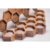 Сотова скринька-органайзер для 10 годинників ecoWalnut 7.3х59.7х23.5 см