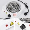 Електроплита Hot Plate JX-1010B 1000 Вт Білий (2104618634)