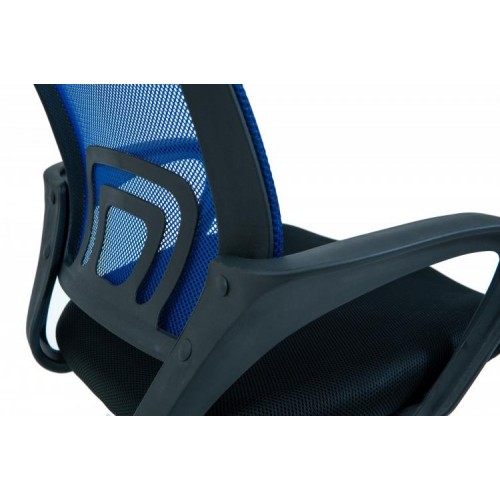 Офісне крісло керівника Richman Спайдер Сітка Чорне + Синє Офісне крісло керівника Richman Спайдер Сітка Чорне + Синє