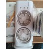 Вентилятор настільний OPT-TOP Double-ended Spray Fan подвійний з охолодженням LED підсвічування без пульта ДУ Білий (2104618552)