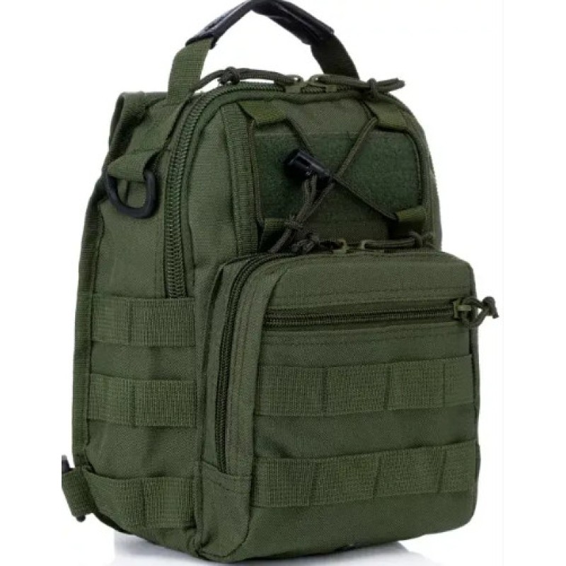 Сумка тактична No Brand 27x20x15 см Зелений (1713885921)