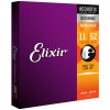 Струни для акустичної гітари Elixir 11027 Nanoweb 80/20 Bronze Acoustic Custom Light 11/52