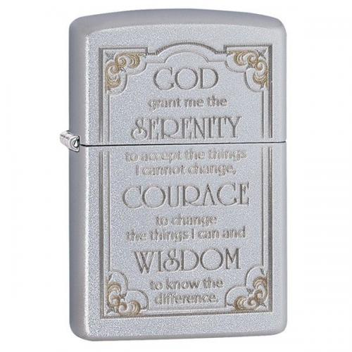 Запальничка Zippo SERENITY PRAYER (28458) Запальничка Zippo SERENITY PRAYER (28458)