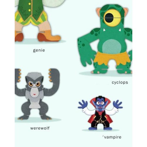 Орігамі рухливий театр 3D Зроби та оживи Mideer MD 4081