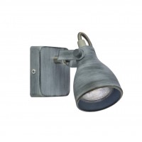 Бра Candellux Ash 16x11 см Сірий (91-64394)