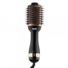 Фен-гребінець для укладання волосся RAF R.420 1000W Black