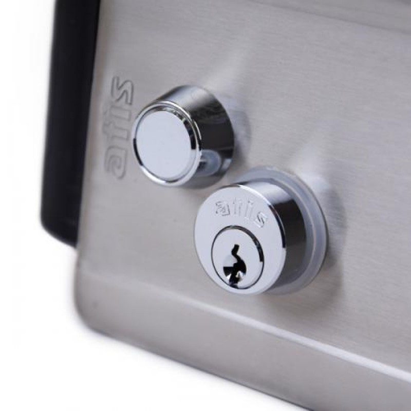 Комплект контролю доступу з кодовою клавіатурою ATIS AK-602B, блоком живлення Full Energy BGM-123Pro 12 В/3 А, електромеханічним замком ATIS Lock SS