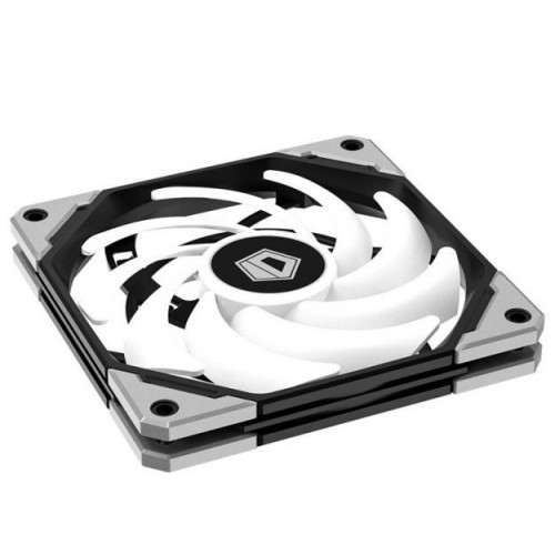 Вентилятор ID-Cooling NO-12015-XT ARGB, 120x120x15мм, 3-pin/4-pin PWM, сірий із чорним, білим в інтернет супермаркеті PbayMarket!