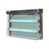 Знищувач комах із липкою вставкою Pomel Trio steel 485х310х60 мм Сірий