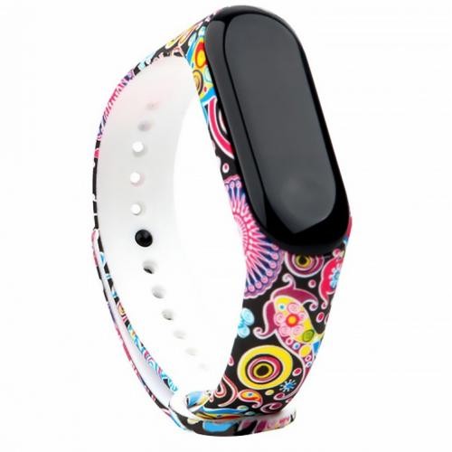 Ремінець Painted Strap для Xiaomi Mi Band 5/6 Ornament Ремінець Painted Strap для Xiaomi Mi Band 5/6 Ornament