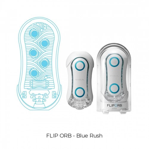 Мастурбатор Tenga FLIP ORB - Blue Rush (SO3048) в інтернет супермаркеті PbayMarket!