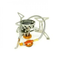 Газовий пальник туристичний Tramp UTRG-047 зі шлангом та вітрозахистом Газовий пальник туристичний Tramp UTRG-047 зі шлангом та вітрозахистом