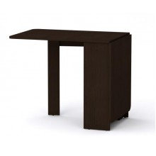 Розкладний стіл-книга Компанит 7 60х25,2х72,6 см Венге темний