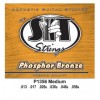 Струни для акустичної гітари 6 шт SIT P1356 Medium Phosphor Bronze Acoustic Guitar Strings 13/56