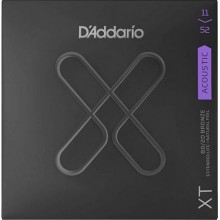 Струни для акустичної гітари D'Addario XTABR1152 XT 80/20 Bronze Custom Light 11/52