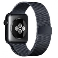 Ремінець Milanese Loop Strap для Apple Watch 38/40mm Space Grey Ремінець Milanese Loop Strap для Apple Watch 38/40mm Space Grey