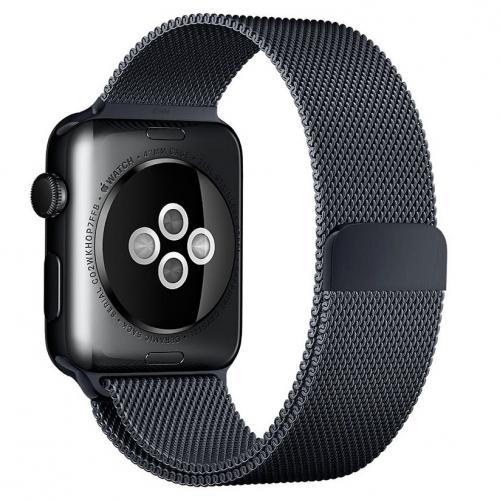 Ремінець Milanese Loop Strap для Apple Watch 38/40mm Space Grey Ремінець Milanese Loop Strap для Apple Watch 38/40mm Space Grey