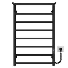 Рушникосушарка електрична Терма П8 500х800 Deffi Чорний JD03 (C.TE.80.50.8.E.B.R.1)