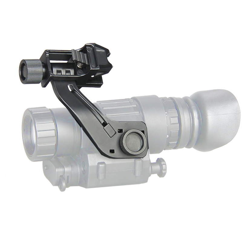 Адаптер - перехідник J-arm для кріплення монокуляра нічного бачення PVS-14 до Rhino mount (металевий)