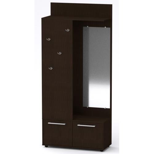 Передпокій Ірма Компанит Венге темний (90х38х200 см) Передпокій Ірма Компанит Венге темний (90х38х200 см)