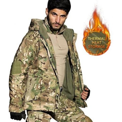 Чоловіча тактична куртка G8 HAN WILD XL Multicam G8100710XL Чоловіча тактична куртка G8 HAN WILD XL Multicam G8100710XL