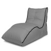 Крісло Мішок Лежак Оксфорд 80х125 Студія Комфорту Сірий