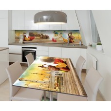 Наклейка вінілова на стіл Zatarga  