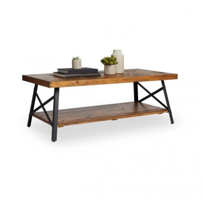 Кавовий журнальний столик у стилі Loft NS-485 480x1200x600 мм Черный