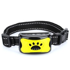 Нашийник антилай  вібраційний для маленьких собак Pecute Y-7, жовтий