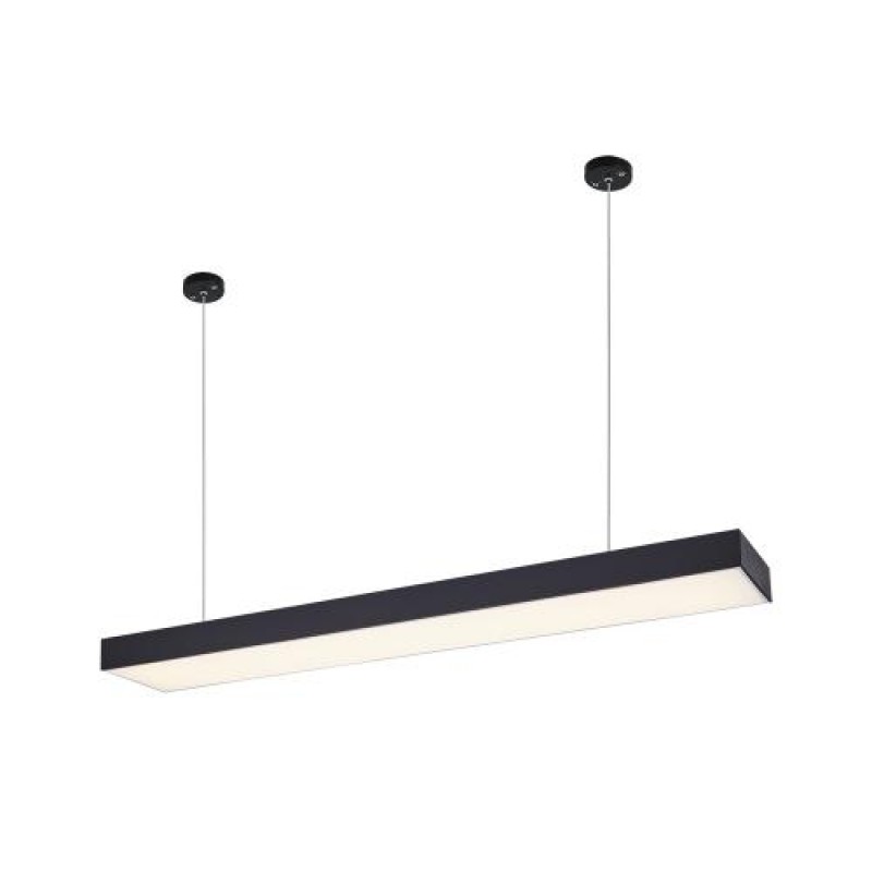 Світильник лінійний Lightwell LW-LINE-60W-B 6500K 120x30x5.5 см Чорний (303126)