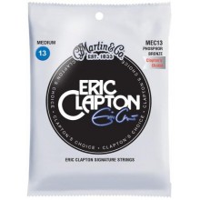 Струни для акустичної гітари 6 шт Martin MEC13 Clapton's Choice Phosphor Bronze Medium 13/56