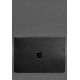 Шкіряний чохол-конверт на магнітах для MacBook 15 дюйм Чорний Crazy Horse BlankNote