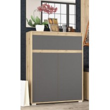 Комод Меблі Сервіс Торіно 2Д1Ш Артісан + Сірий Комод Меблі Сервіс Торіно 2Д1Ш Артісан + Сірий