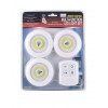 Набір нічників з пультом набір 3 шт OPT-TOP LED light with Remote Control set (1756375633)