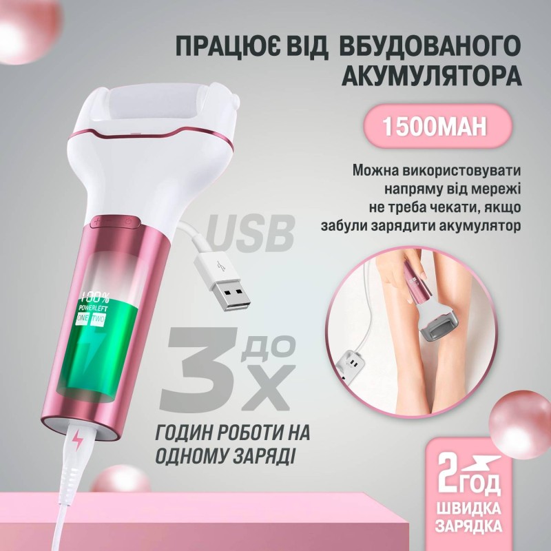 Електрична пемза для ніг No Brand (CRFF-10)