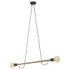 Люстра TK Lighting Helix Коричневий Чорний (TK4948)