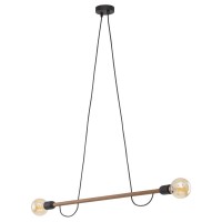 Люстра TK Lighting Helix Коричневий Чорний (TK4948)