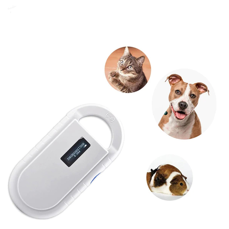 RFID зчитувач чипів капсул ідентифікаторів тварин на частоті 134.2kHz Faread PT-160, білий