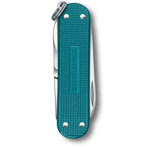 Ніж-брелок Victorinox Classic SD Alox Colors Wild Jungle 58 мм, 5 функцій, Зелений (0.6221.242G) Ніж-брелок Victorinox Classic SD Alox Colors Wild Jungle 58 мм, 5 функцій, Зелений (0.6221.242G)