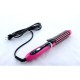 Плойка-праска для волосся гофре 3 в 1 Gemei GM 2922 Pink (007711)