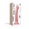 Насадка для страпону Strap-On-Me Mono Density Dildo Rose M, діам. 3,3 см, одношаровий силікон, гнучк в інтернет супермаркеті PbayMarket!